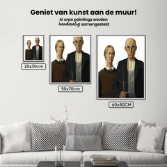 Diamond Painting - Amerikaanse gothiek - SEOS Shop ®