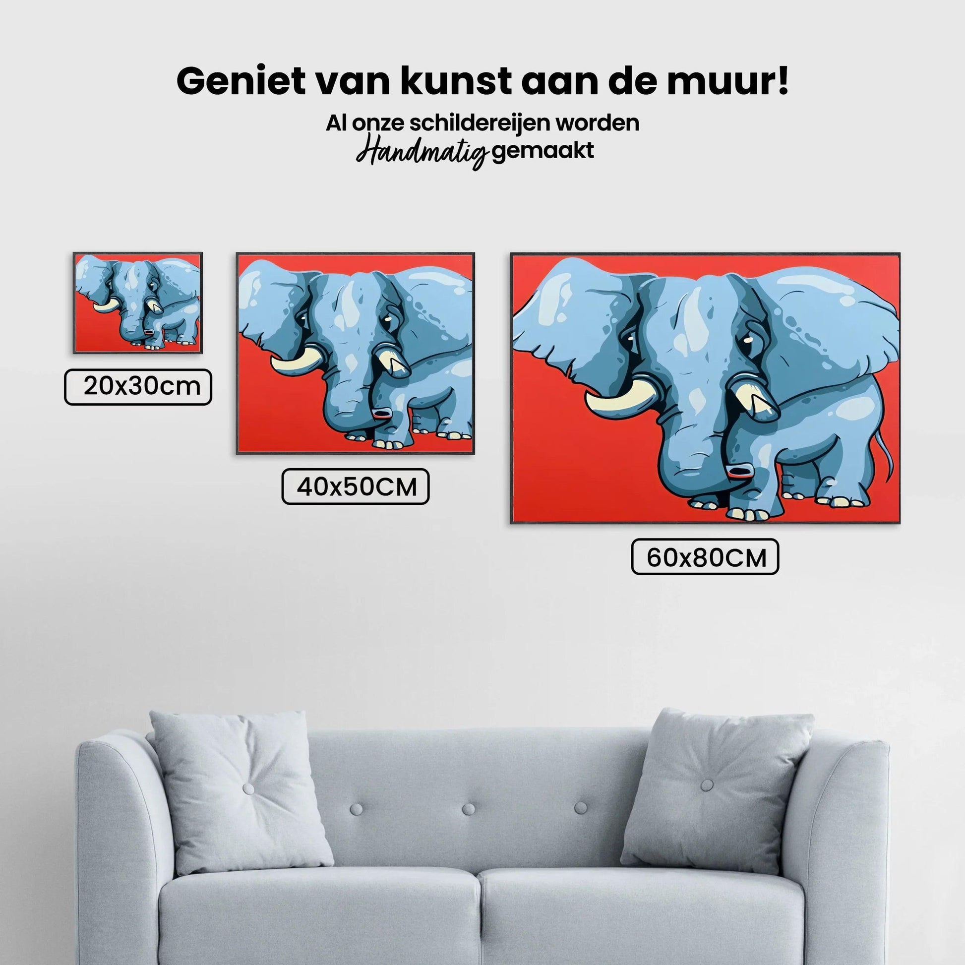 Diamond Painting - Baby Olifant - SEOS Shop ®