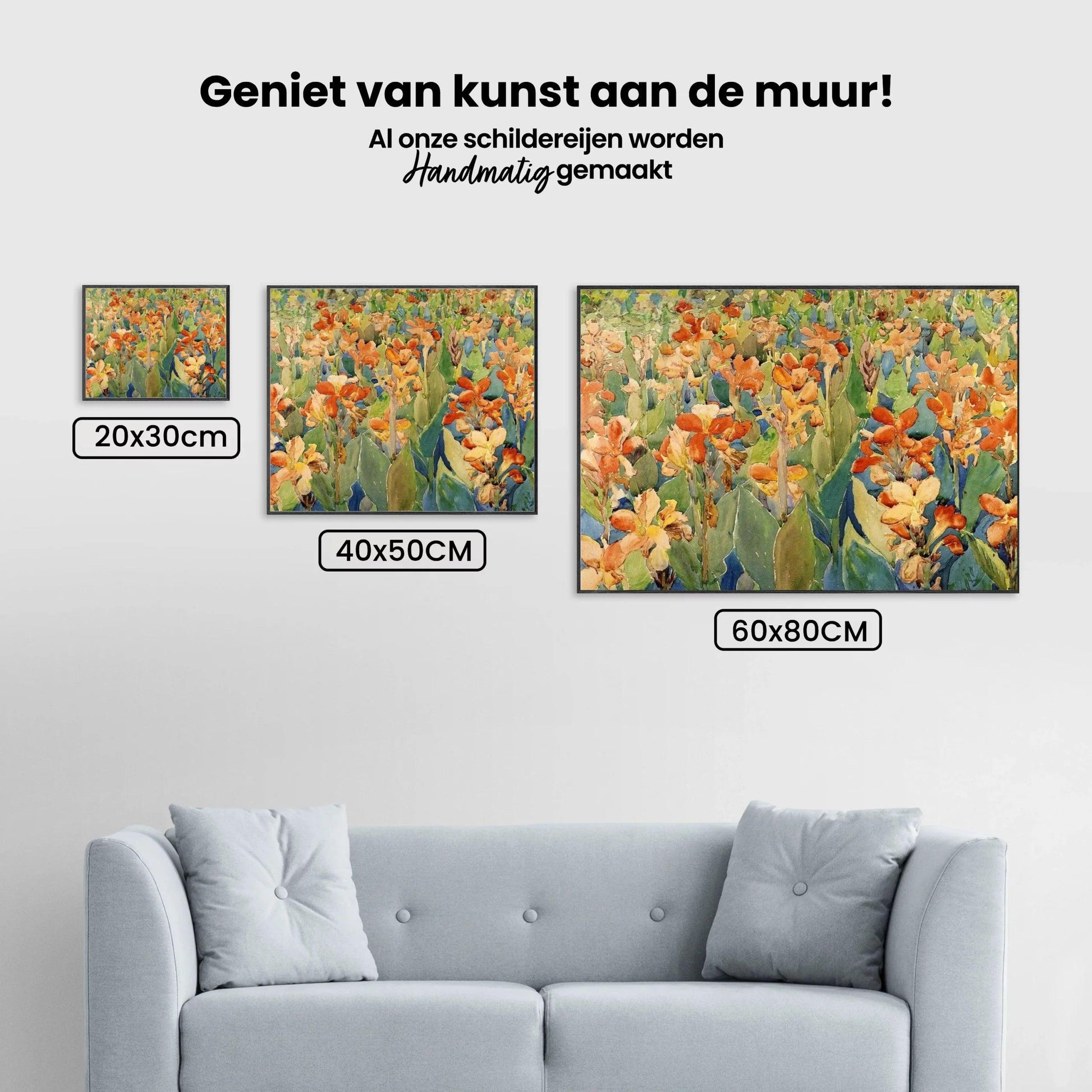 Diamond Painting - Bed van bloemen - SEOS Shop ®