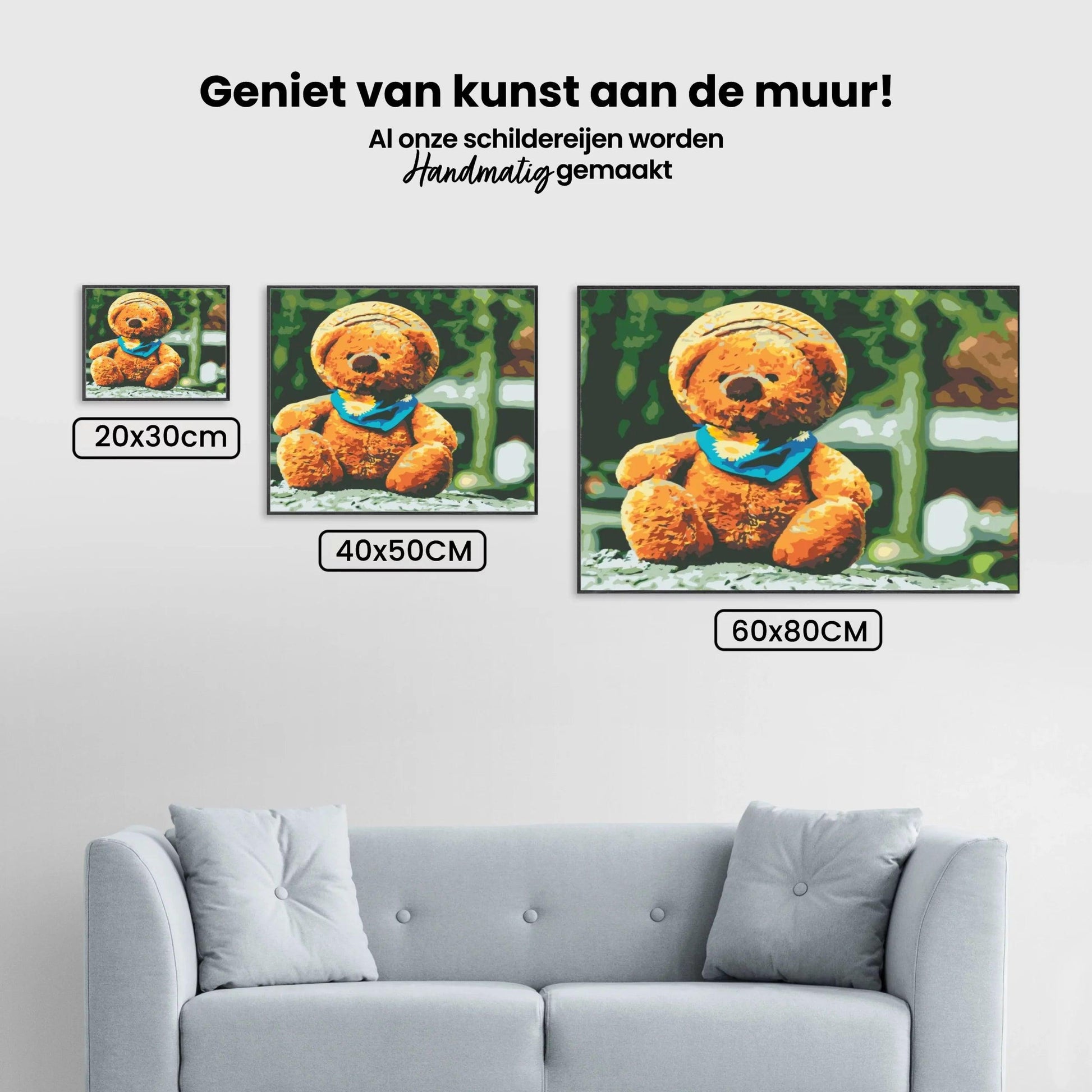 Diamond Painting - Beer in een hoed - SEOS®