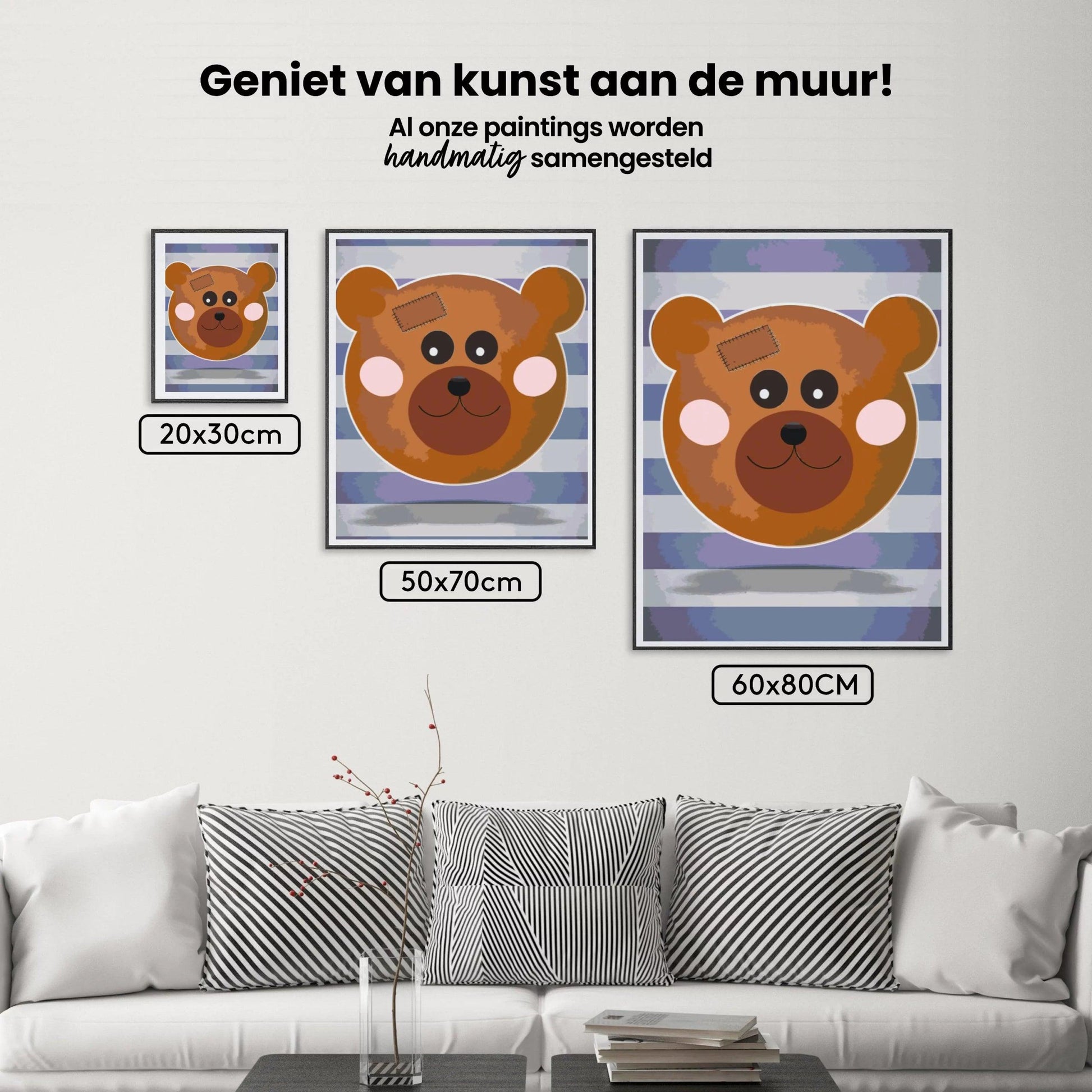 Diamond Painting - Beer van de poster - SEOS®
