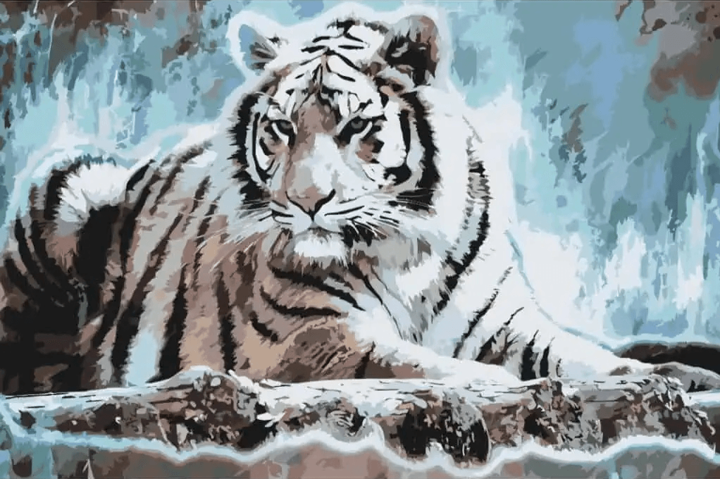 Diamond Painting - Bengaalse tijger - SEOS®