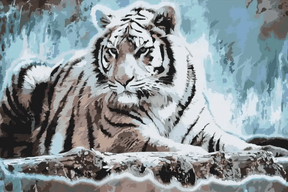 Diamond Painting - Bengaalse tijger - SEOS®