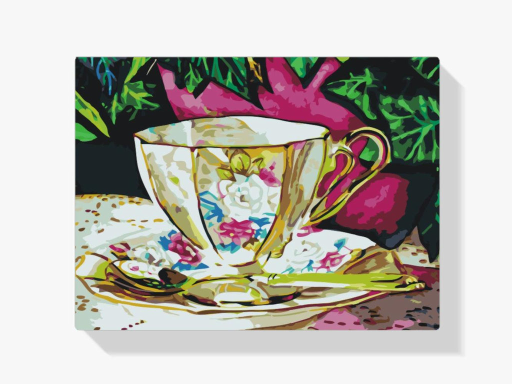 Diamond Painting - Beschilderde keramische beker - SEOS Shop ®