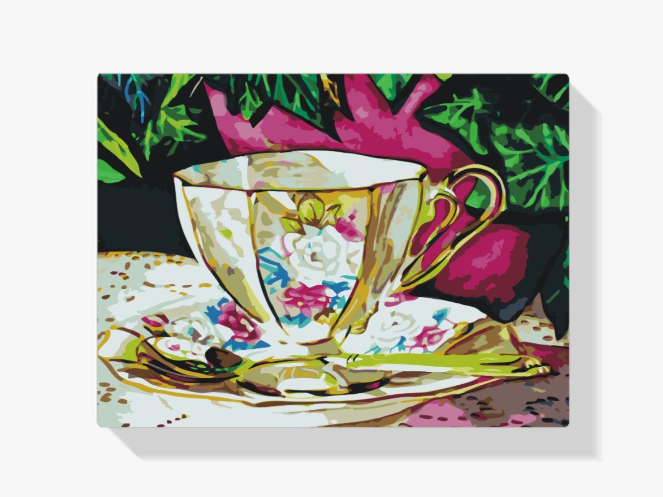 Diamond Painting - Beschilderde keramische beker - SEOS Shop ®