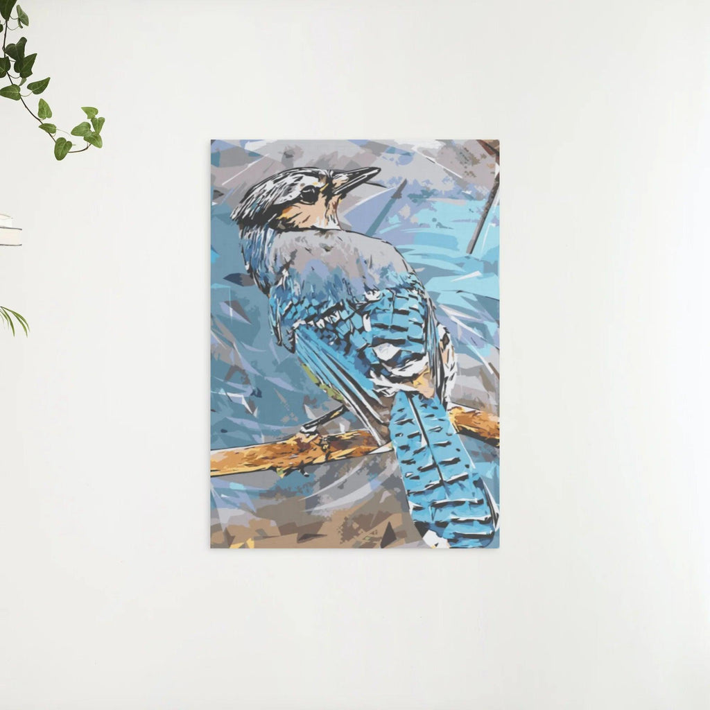 Diamond Painting - Blauwe Gaai vogel - SEOS®