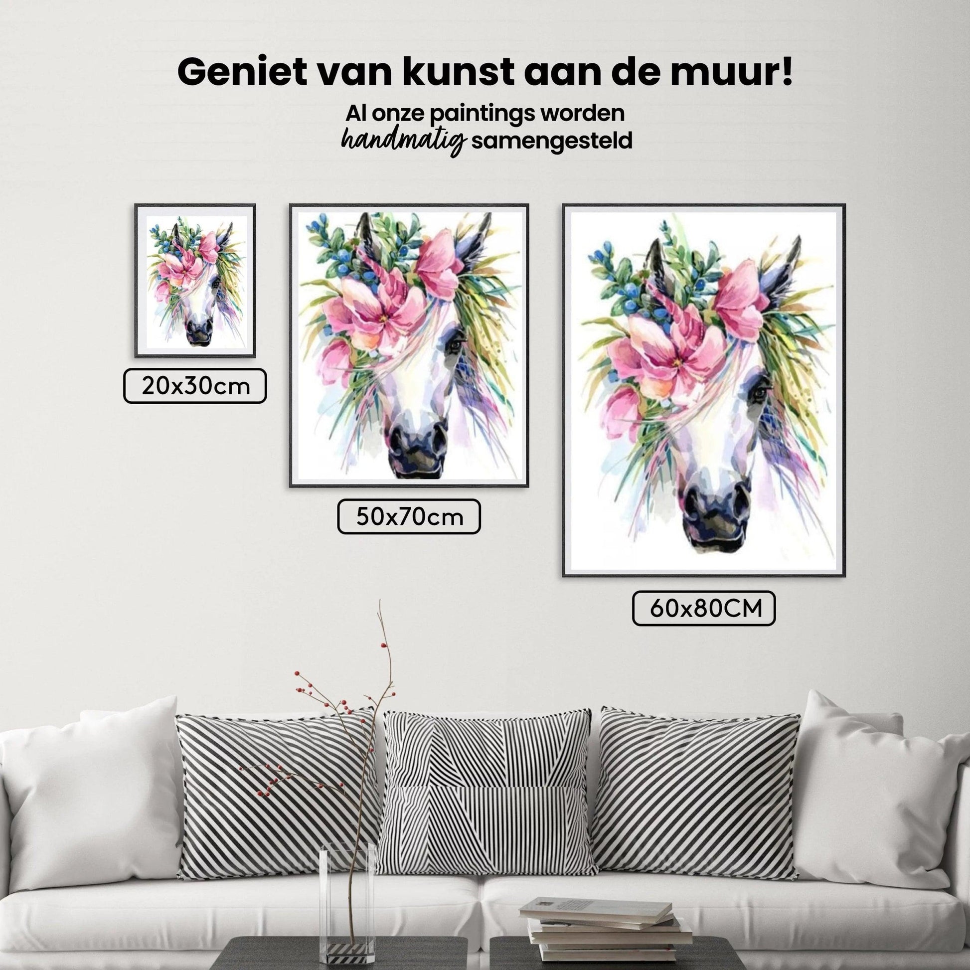 Diamond Painting - Bloemen Eenhoorn - SEOS®
