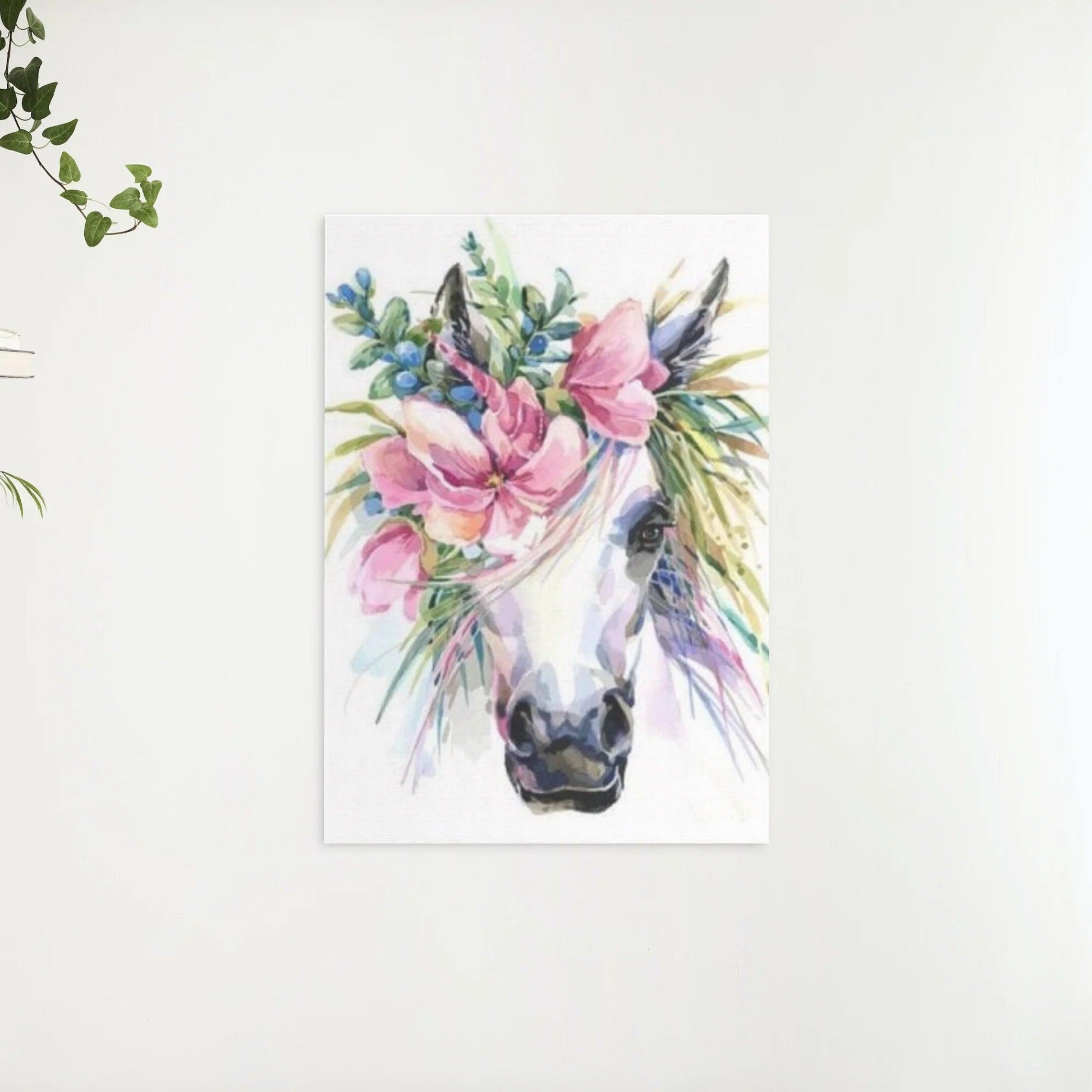 Diamond Painting - Bloemen Eenhoorn - SEOS®