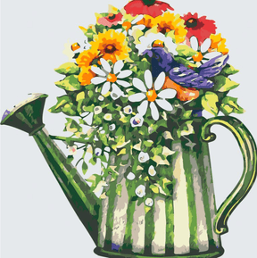 Diamond Painting - Boeket in een sproeier - SEOS Shop ®