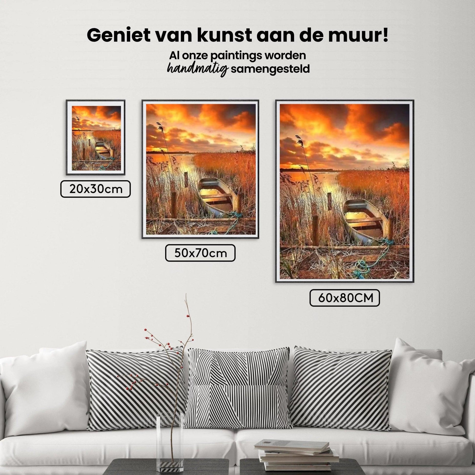 Diamond Painting - Bootje aan het Water - SEOS Shop ®