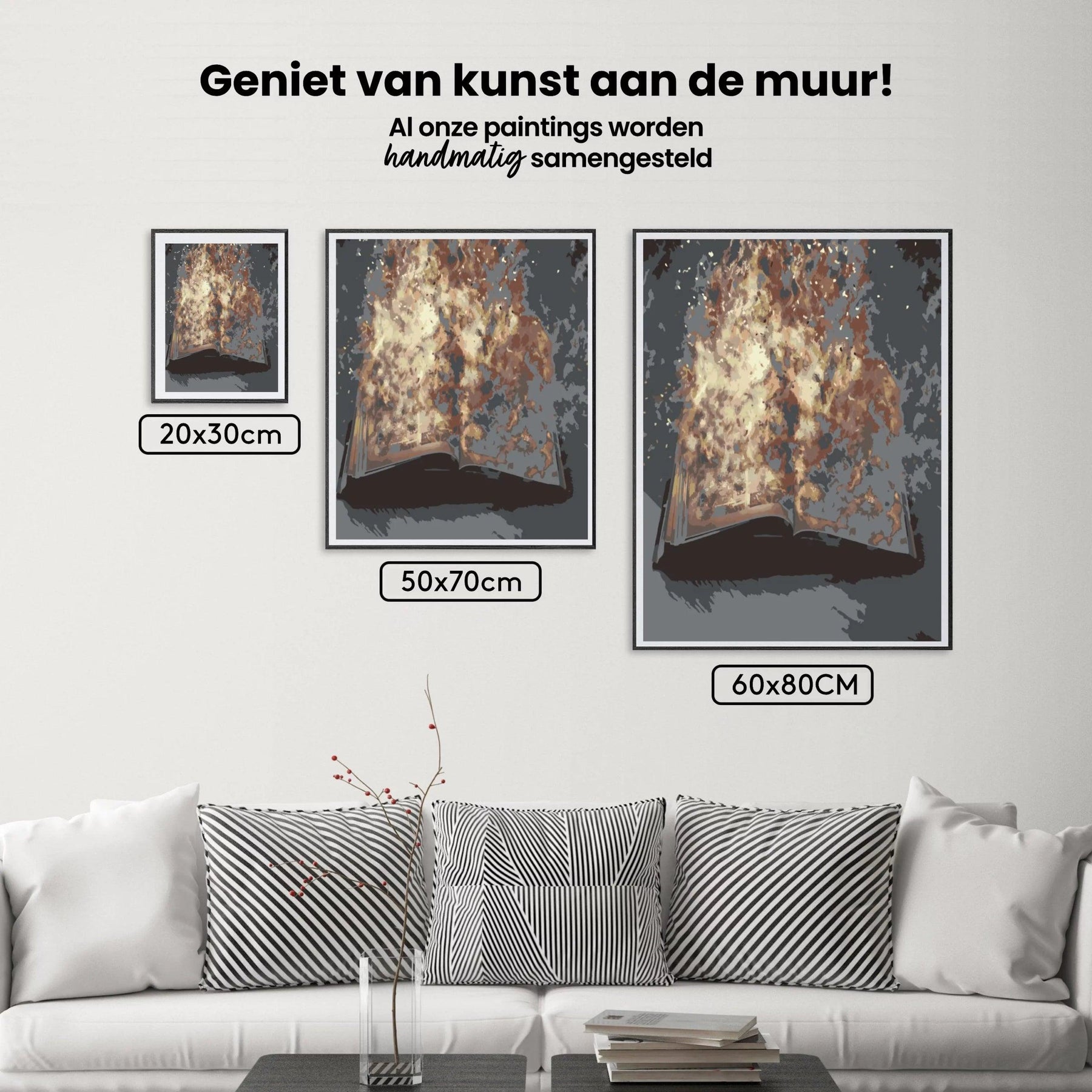 Diamond Painting - Brandend boek - SEOS Shop ®