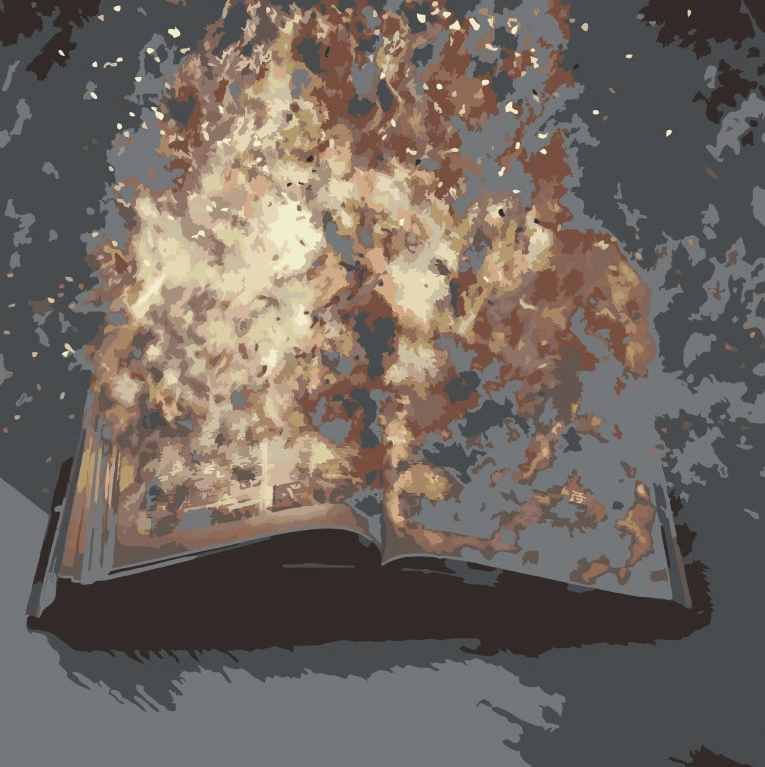 Diamond Painting - Brandend boek - SEOS Shop ®