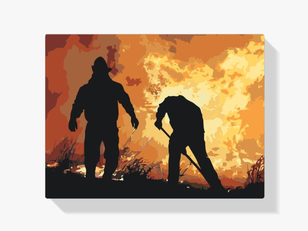 Diamond Painting - Brandweermannen in actie - SEOS Shop ®