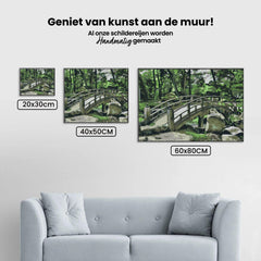 Diamond Painting - Brug in de tuin - SEOS Shop ®