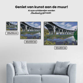 Diamond Painting - Brug over het meer - SEOS Shop ®