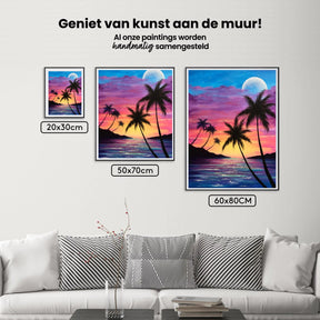 Diamond Painting - Caribische zonsondergang - SEOS Shop ®