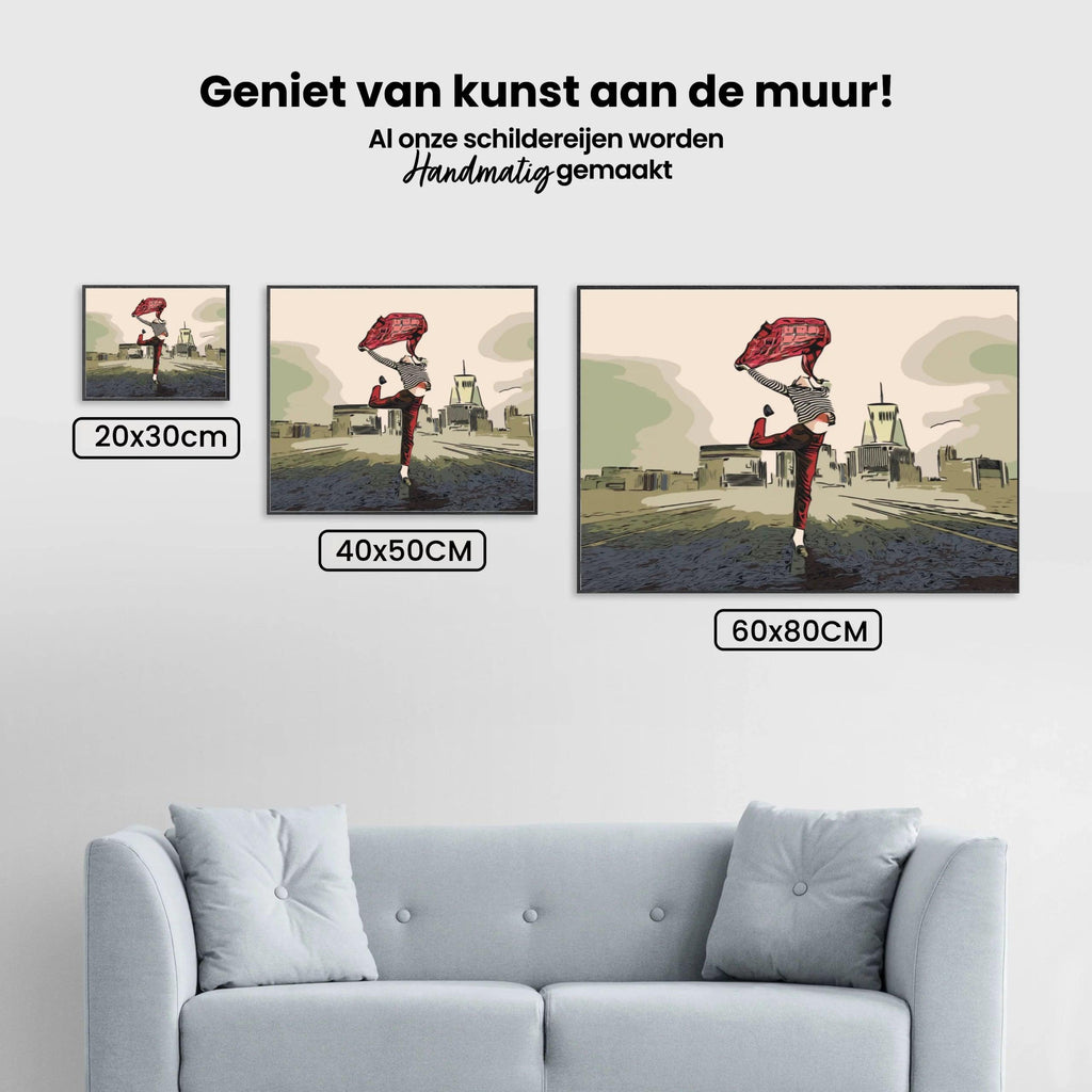 Diamond Painting - Dansen in de straten van de stad - SEOS Shop ®