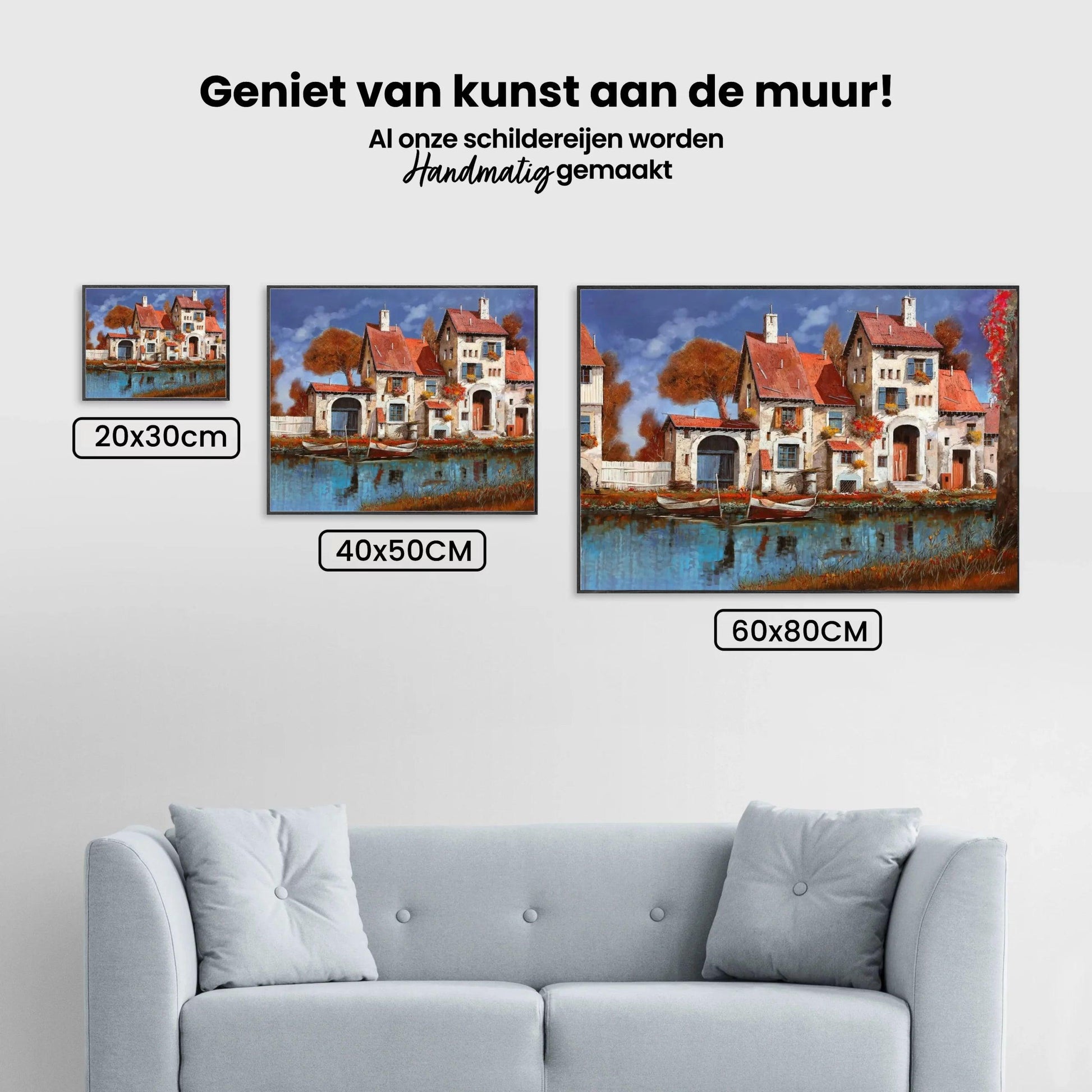 Diamond Painting - De Cascina aan het meer - SEOS Shop ®