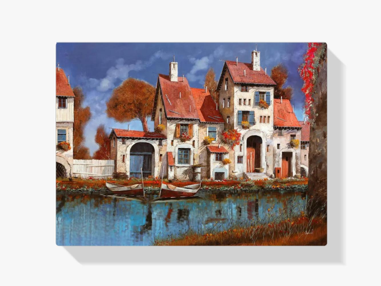 Diamond Painting - De Cascina aan het meer - SEOS Shop ®