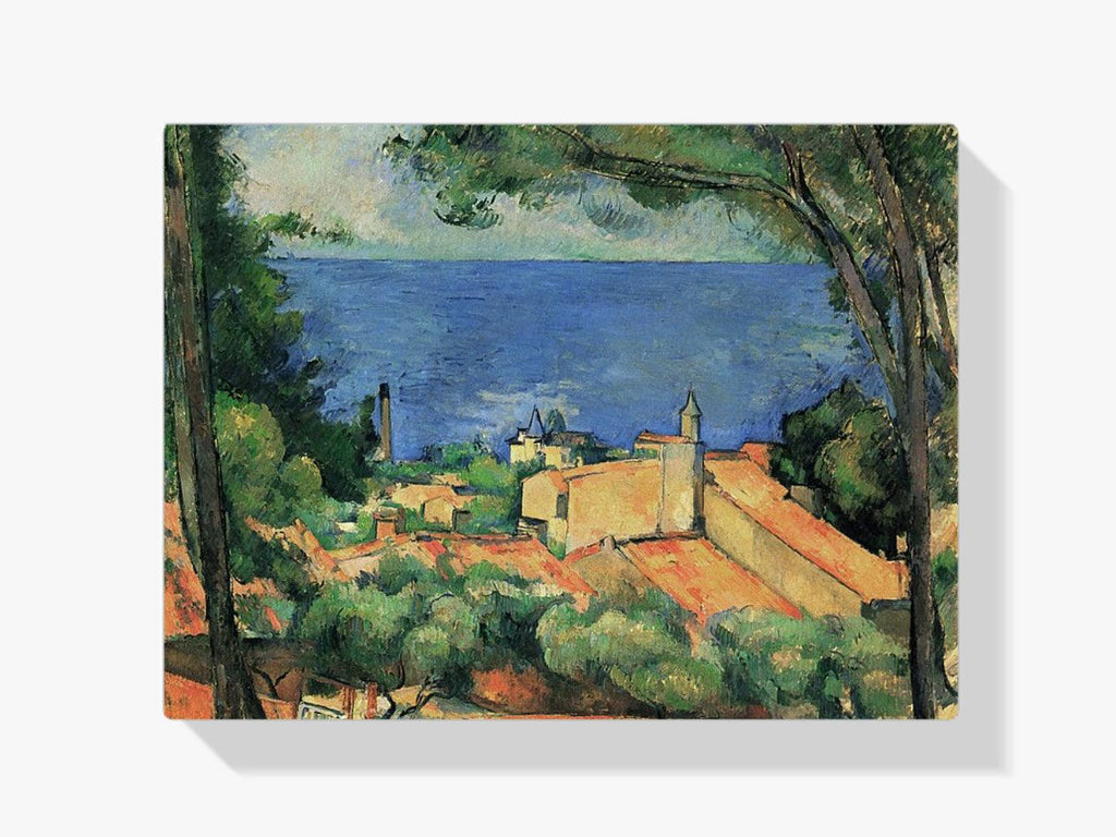 Diamond Painting - De L’estaque met rode daken - SEOS Shop ®