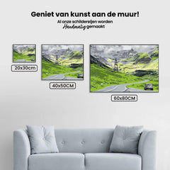 Diamond Painting - De Transfagarasan weg in Roemenië - SEOS Shop ®