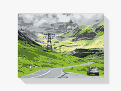 Diamond Painting - De Transfagarasan weg in Roemenië - SEOS Shop ®
