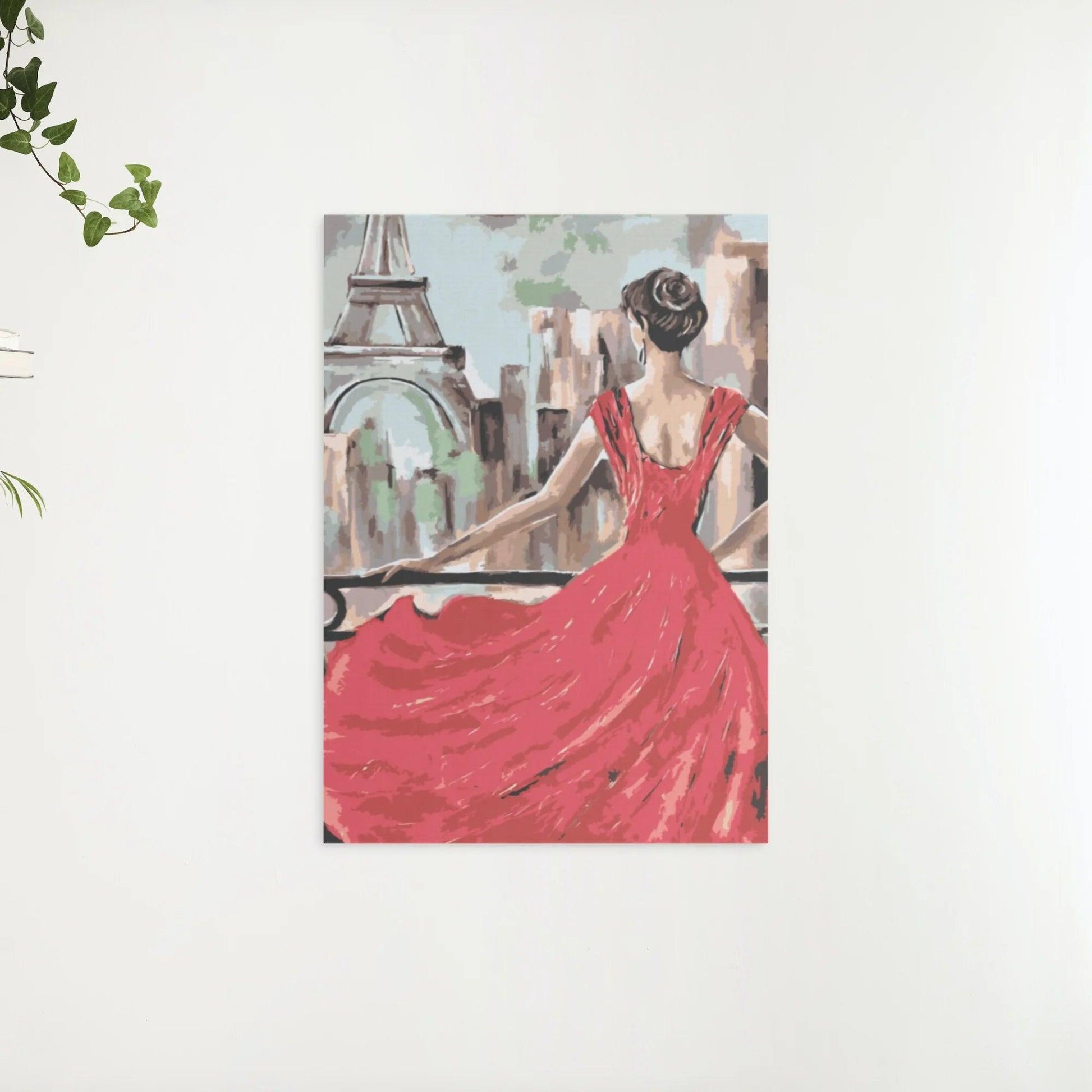 Diamond Painting - De dame in het rood - SEOS Shop ®
