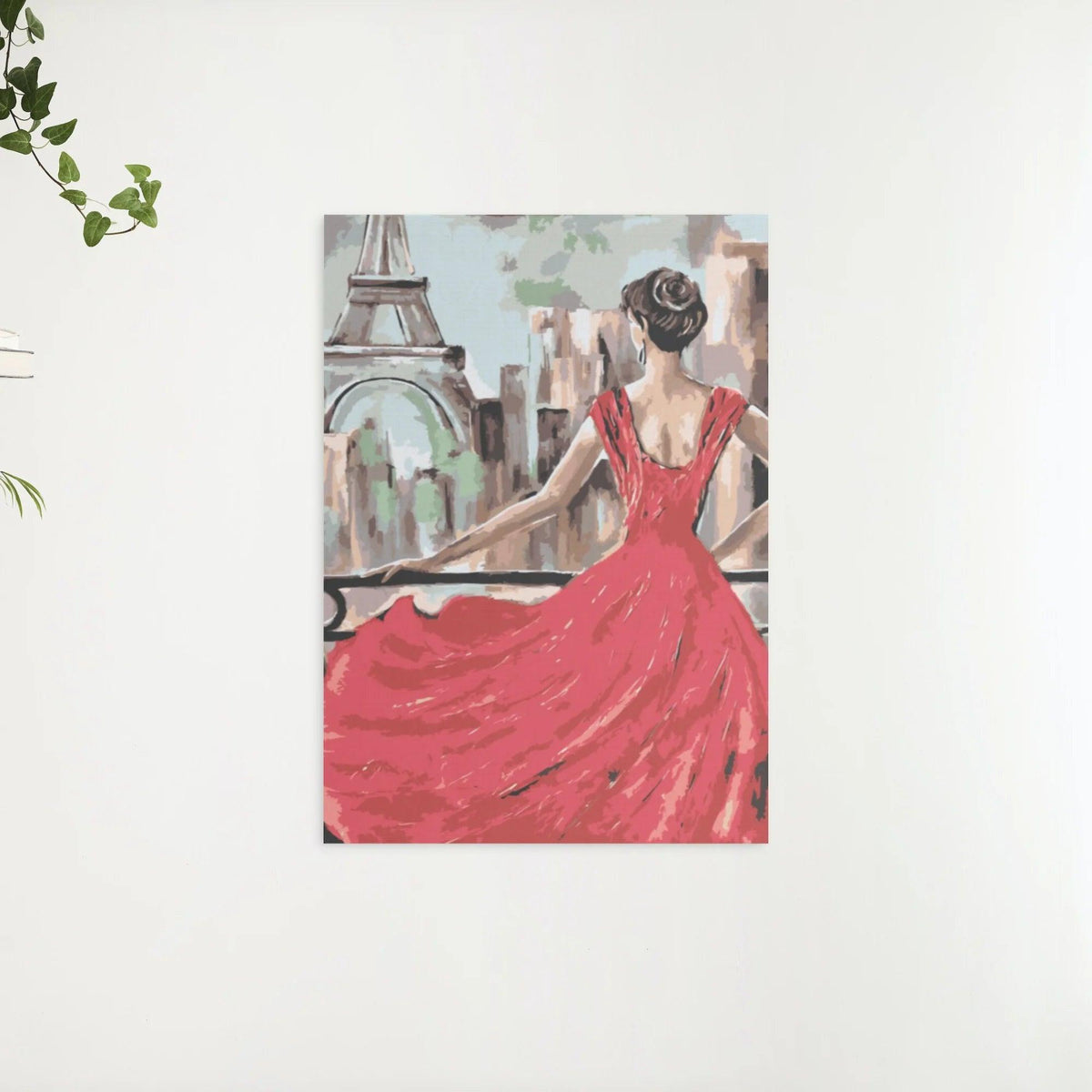 Diamond Painting - De dame in het rood - SEOS Shop ®