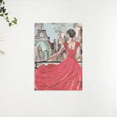Diamond Painting - De dame in het rood - SEOS Shop ®