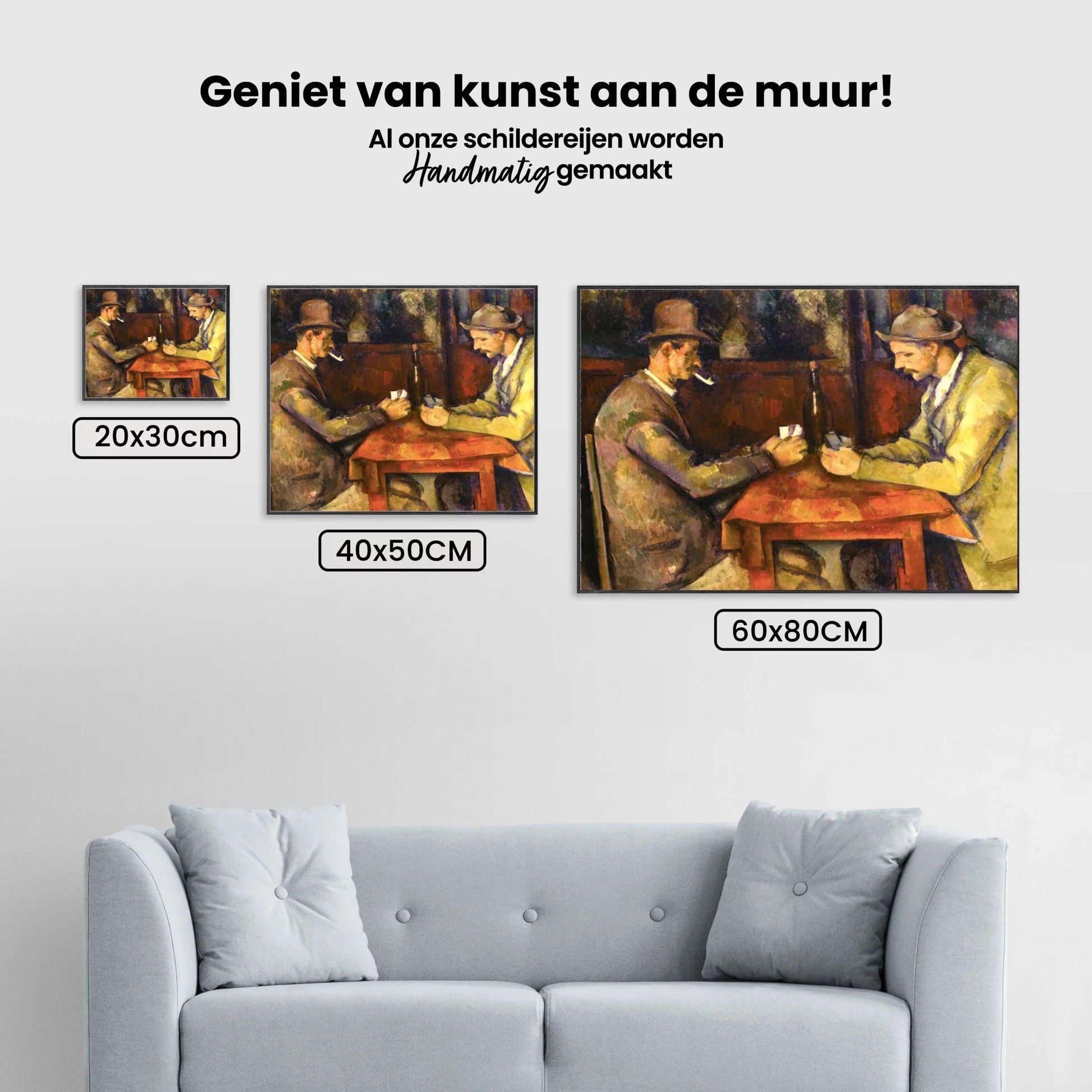 Diamond Painting - De kaartspelers - SEOS Shop ®