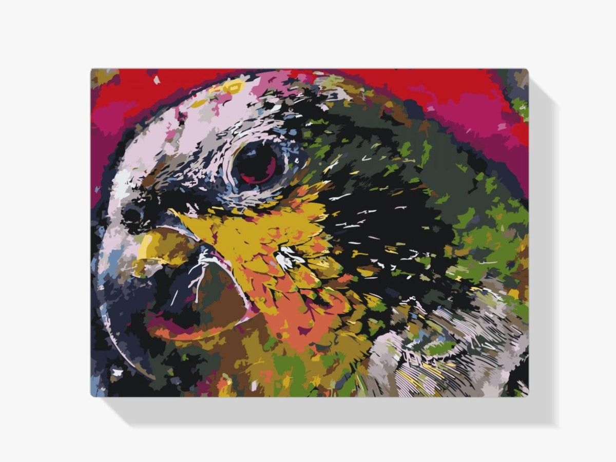 Diamond Painting - De kop van een papegaai - SEOS®