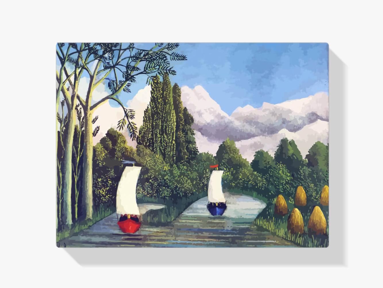 Diamond Painting - De oevers van de Oise - SEOS Shop ®