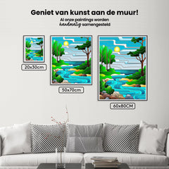 Diamond Painting - De rivier - SEOS Shop ®