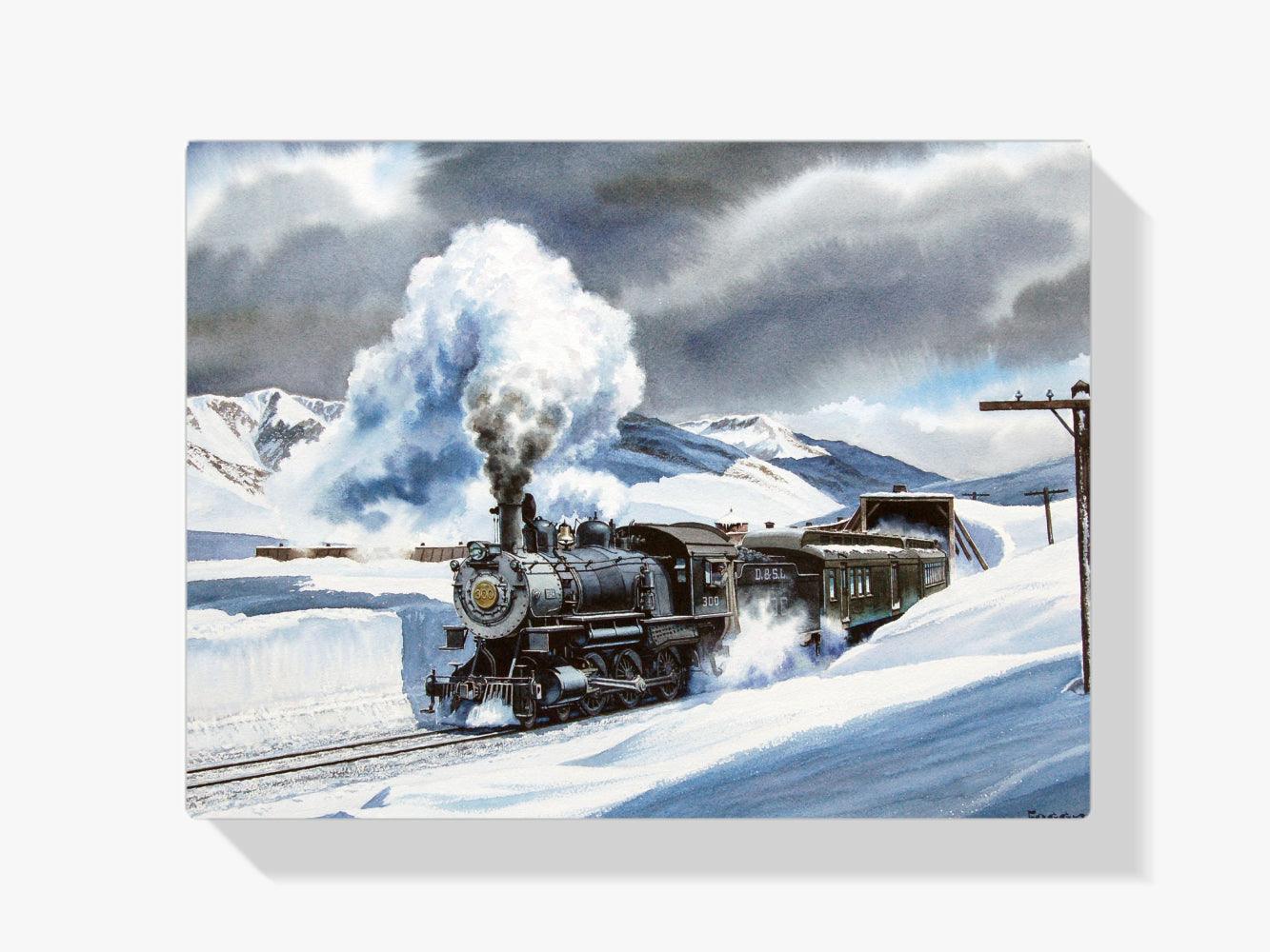 Diamond Painting - Denver en Salt Lake-spoorweg - SEOS Shop ®
