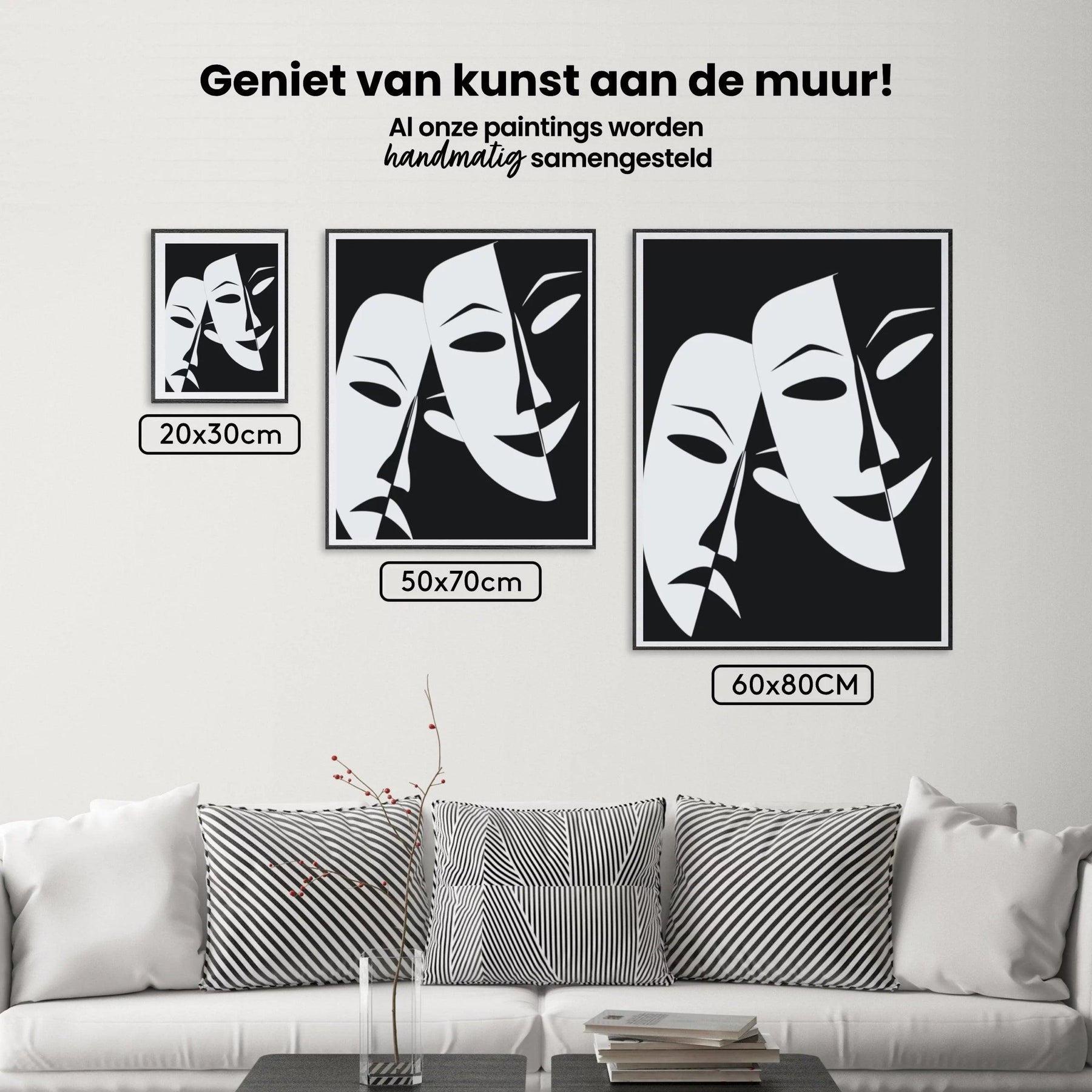 Diamond Painting - Drama vs. komedie - SEOS Shop ®