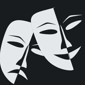 Diamond Painting - Drama vs. komedie - SEOS Shop ®