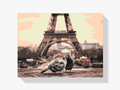 Diamond Painting - Duiven in Parijs - SEOS®