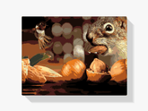 Diamond Painting - Eekhoorn en vogel - SEOS®