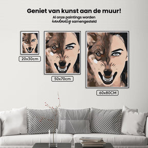 Diamond Painting - Een halve man - SEOS®