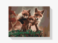 Diamond Painting - Een vossenwelp - SEOS®