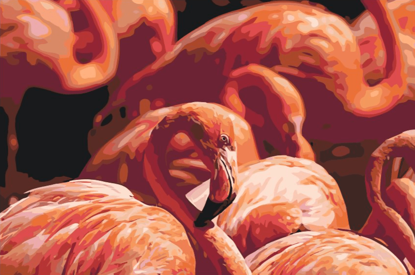Diamond Painting - Flamingo’s 2 - SEOS®
