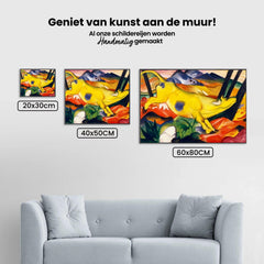 Diamond Painting Gele Koe