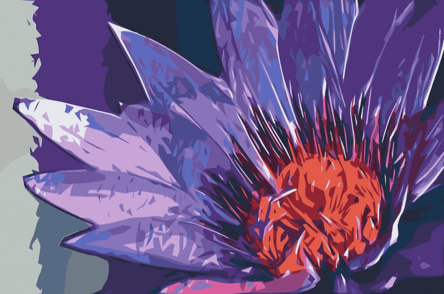 Diamond Painting - Geschilderde bloem - SEOS Shop ®