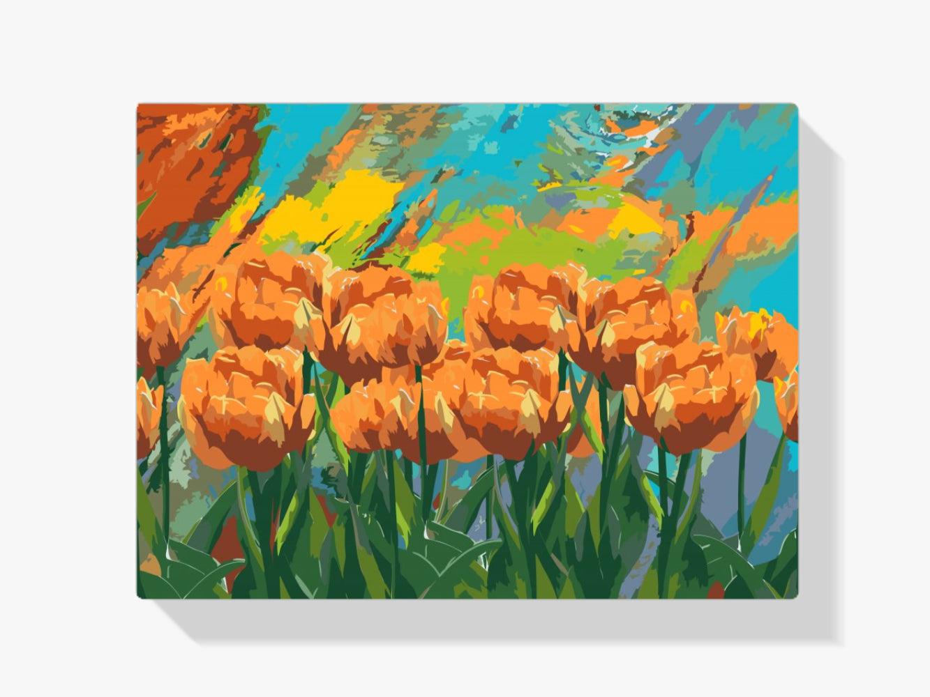 Diamond Painting - Geschilderde tulpen - SEOS Shop ®
