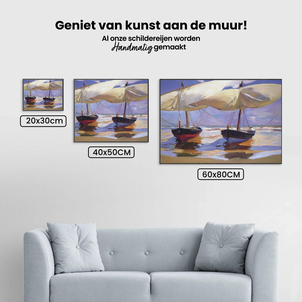 Diamond Painting - Gestrande Boten - SEOS Shop ®