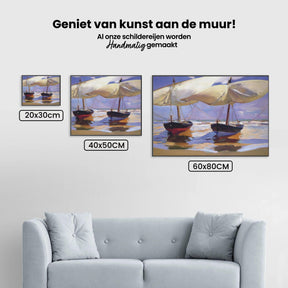 Diamond Painting - Gestrande Boten - SEOS Shop ®