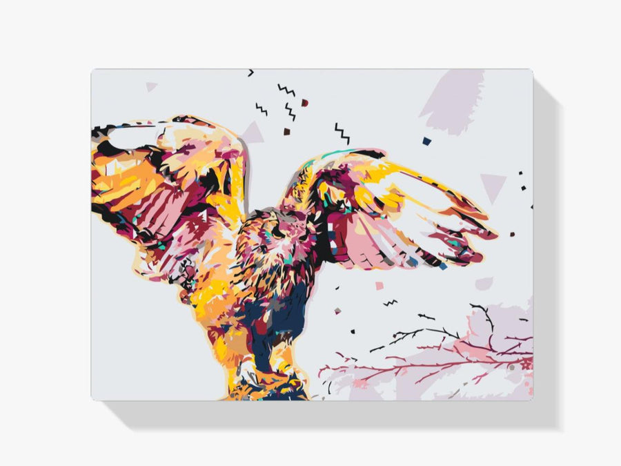 Diamond Painting - Gouden Sneeuwuil - SEOS®