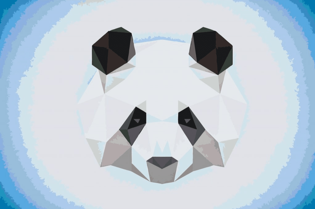 Diamond Painting - Grafische Panda - SEOS Shop ®