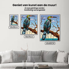 Diamond Painting - Grijze Reiger - SEOS®