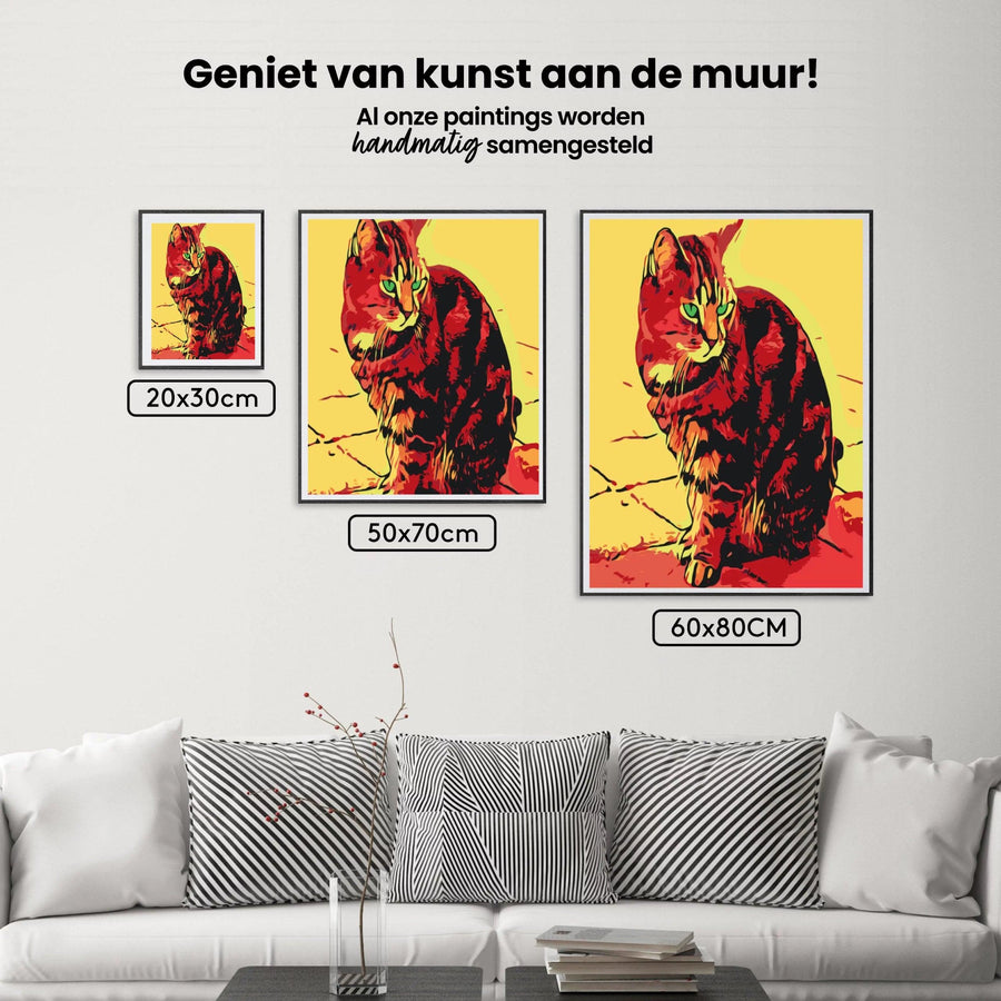 Diamond Painting - Groene ogen - SEOS®